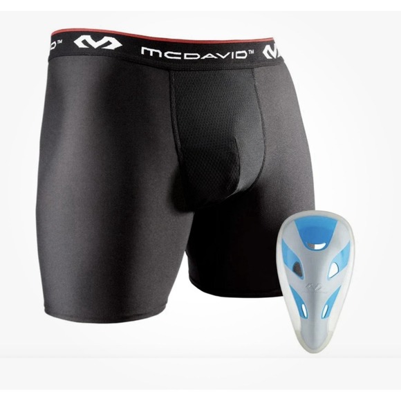 McDavid Cup & Support Performance Boxer w/Flex Cup 9255 Teen 12-15 -Waist 26-30 - Picture 1 of 5